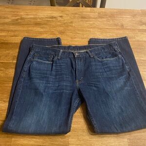 Levi's Relaxed Fit Dark Blue Jeans 36x32